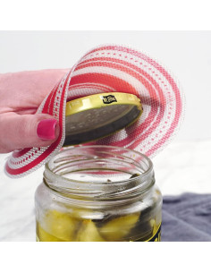 Abrebotellas de Silicona RSVP International 16,5 cm Rojo 2