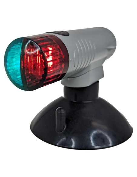 Luz de Proa LED Pactrade Marine Roja Verde Portátil 163g
