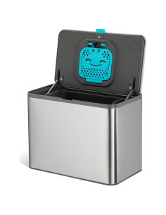 Contenedor de Compostaje Home Zone Living 5L Acero Inoxidable