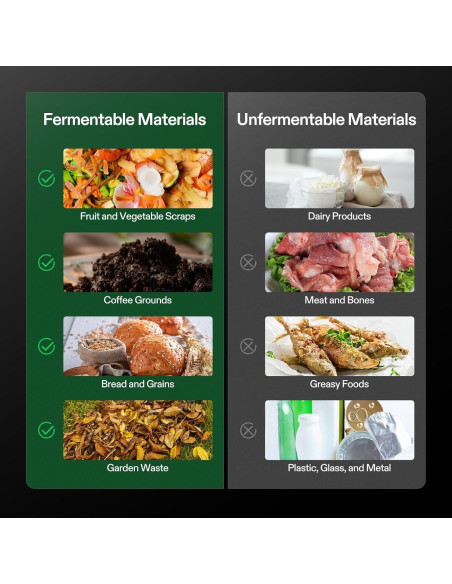 Contenedor de Compostaje VIVOSUN 50L 5 Capas para Lombrices