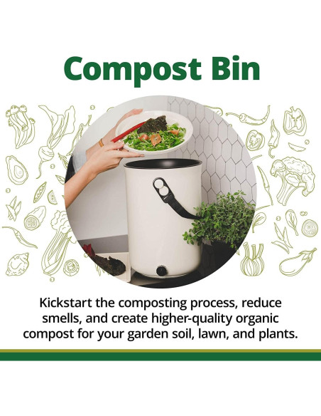 Bokashi Premium TeraGanix 0,91 kg Acelerador Compostaje