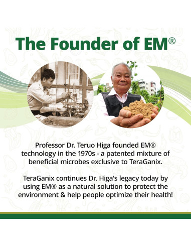 Bokashi Premium TeraGanix 0,91 kg Acelerador Compostaje