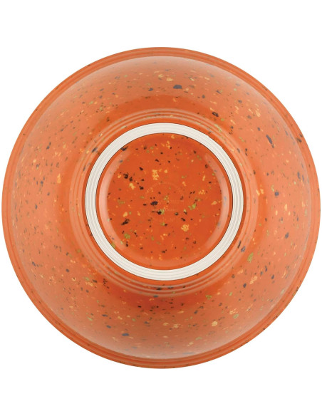 Tazón de Basura Rachael Ray Melamina Naranja 4 Qt
