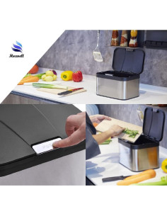 Contenedor de Compost Genérico Acero Inoxidable 4,28L 2