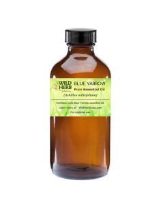 Aceite Esencial Puro Yarrow Azul Wild Herb 28.35 g