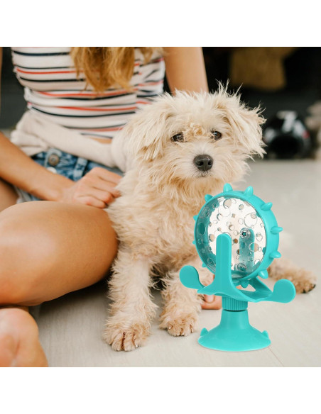 Dispensador de Golosinas Interactivo DOITOOL para Gatos Azul