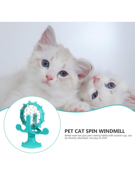 Dispensador de Golosinas Interactivo DOITOOL para Gatos Azul