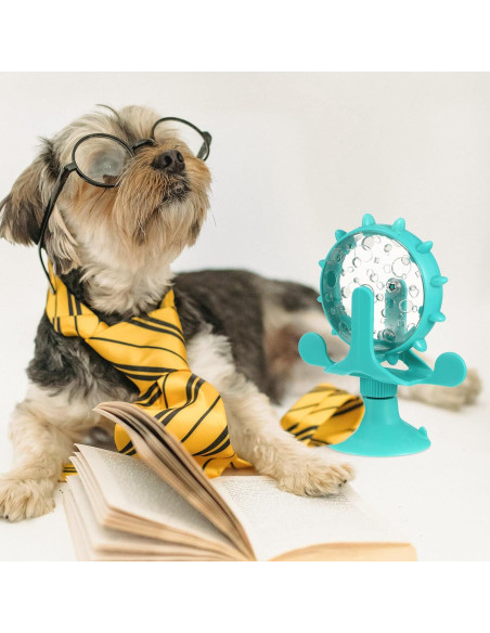 Dispensador de Golosinas Interactivo DOITOOL para Gatos Azul