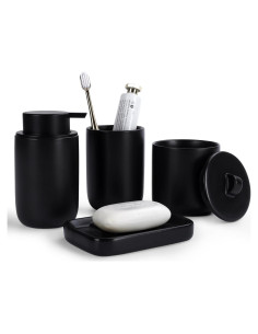 Juego de Accesorios de Baño Cerámica BosilunLife 5 Piezas