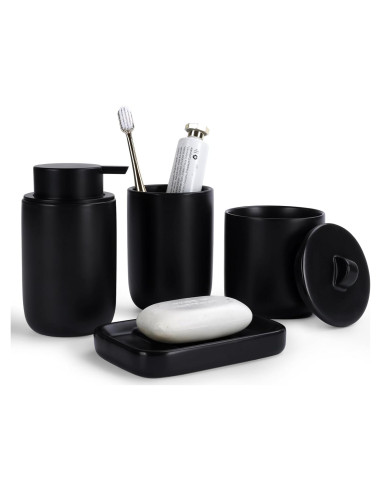 Juego de Accesorios de Baño Cerámica BosilunLife 5 Piezas