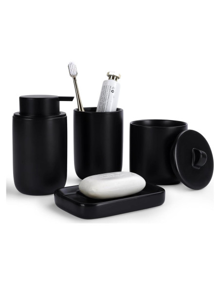 Juego de Accesorios de Baño Cerámica BosilunLife 5 Piezas