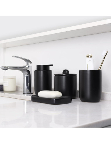 Juego de Accesorios de Baño Cerámica BosilunLife 5 Piezas