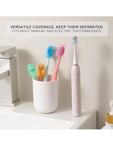 Cubiertas de Cepillo de Dientes Muslish 20 Piezas Multicolor