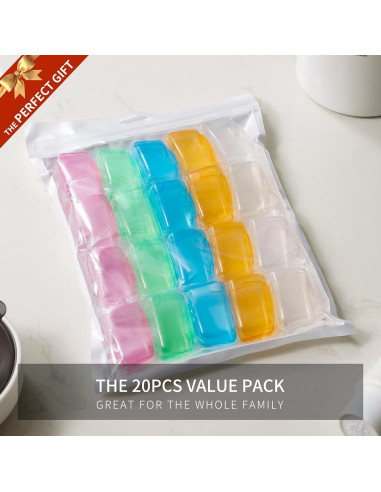 Cubiertas de Cepillo de Dientes Muslish 20 Piezas Multicolor