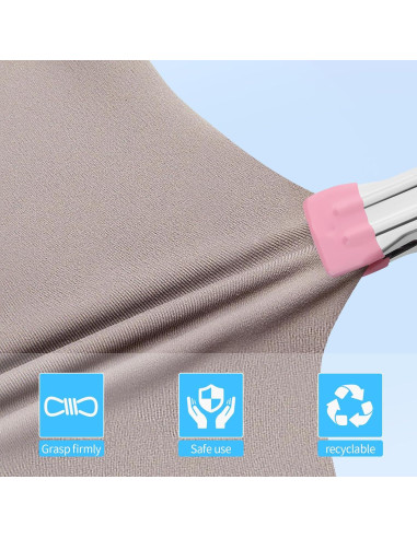 Pinzas de Ropa Tinfol, 28 Mini Clips de Acero Inoxidable