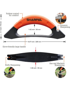 Afilador 3-en-1 SHARPAL SHP112N para cuchillos y herramientas 2
