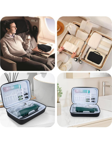 Estuche de Viaje Negro para Irrigador Dental CVVD