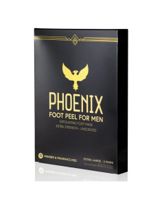 Paquete de 2 Exfoliantes para Pies Hombres Phoenix Foot Peel