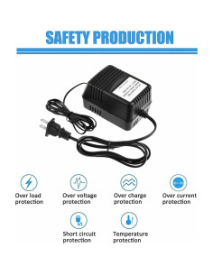 Cargador Adaptador CA CJP-Geek 12V 750mA para Cerca Invisible 2