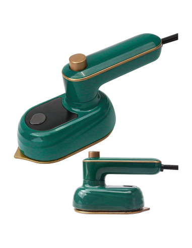 Plancha de Ropa Portátil Marsrut 2 en 1 38W Verde