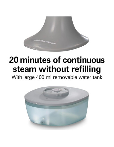 Hervidor de Ropa de Mano Hamilton Beach 1200W 400ml Gris/Azul