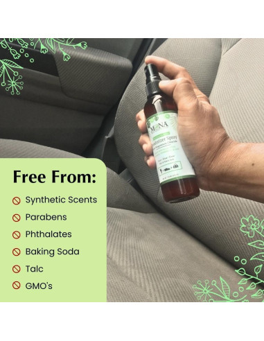 Desodorante Natural para Zapatos MONA 118 ml Eliminador Olores