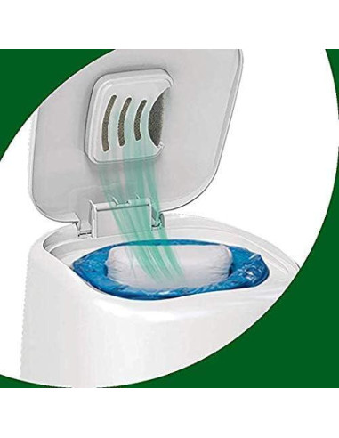 Paquete de 12 + 1 Desodorantes Green Piece para Cubo de Pañales