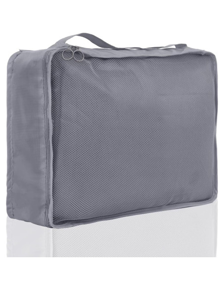 Set de 6 Cubos de Compresión Jealkip para Viaje Gris