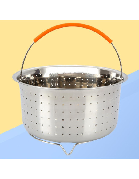 Cesta de Cocción al Vapor Acero Inoxidable 21,5 cm