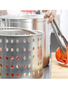 Cesta de Vapor Aluminio TrueCraftware 20 Qt 26.67 cm 2