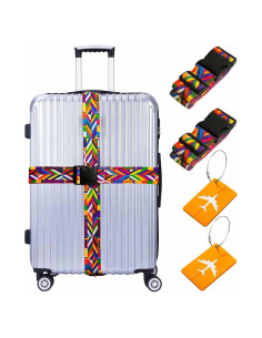 Correas de Equipaje Ajustables CEPORASK 2023 Colorido 1.85m