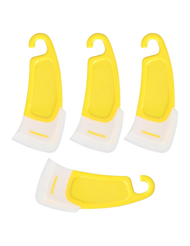 4 Espátulas de Silicona NQEUEPN 14x5 cm para Cocina y 3D