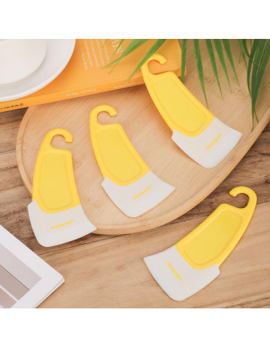 4 Espátulas de Silicona NQEUEPN 14x5 cm para Cocina y 3D