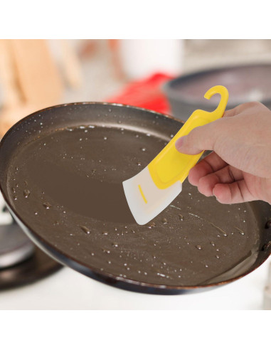 4 Espátulas de Silicona NQEUEPN 14x5 cm para Cocina y 3D