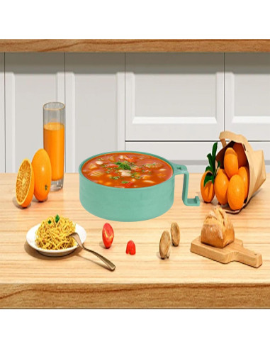 Tazón de Ramen OZY para Microondas Verde 6 Piezas