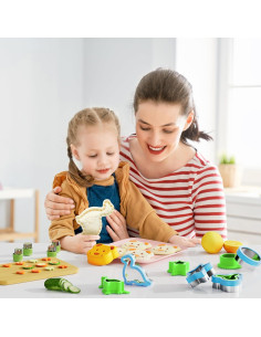 Conjunto Cortadores y Selladores de Sándwich Adocfan 10 Piezas 2