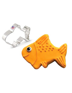 Cortador de Galletas Ann Clark Pez Dorado 9.8x7.6 cm