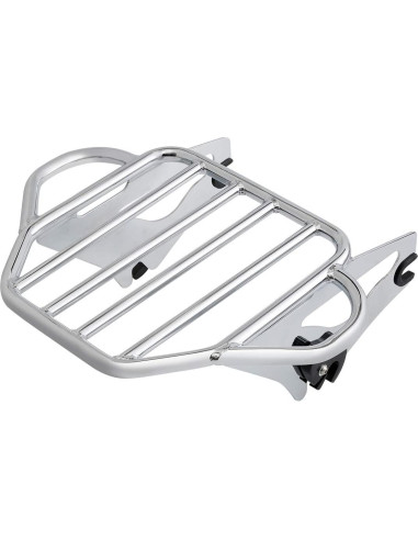 Soporte de Equipaje Desmontable XMT-Moto Cromo Harley 2014+