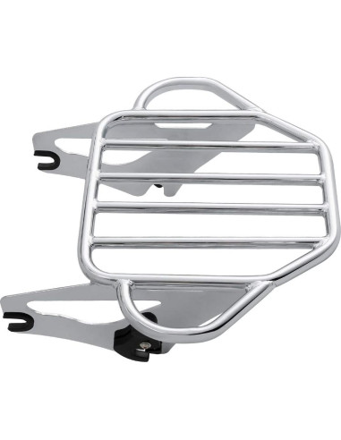 Soporte de Equipaje Desmontable XMT-Moto Cromo Harley 2014+