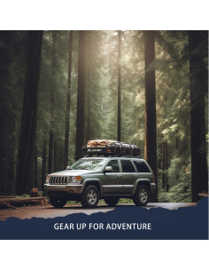 ARKSEN Rack de Techo 213 cm x 99 cm x 15 cm 250 kg con Bolsa 2