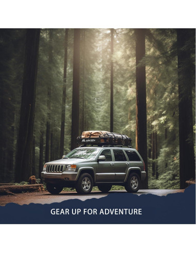 ARKSEN Rack de Techo 213 cm x 99 cm x 15 cm 250 kg con Bolsa