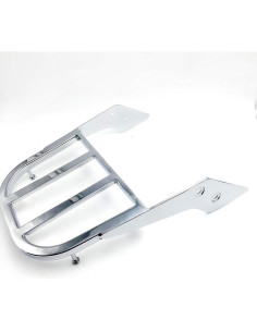 Soporte de Equipaje Cromado XKH-MOTO para Motocicleta 2