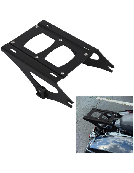 Soporte de Equipaje Desmontable TCMT Negro para Harley 2014-2025