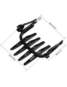 Soporte de Equipaje Desmontable TCT-MOTORPARTS para Harley 2009-2025 2