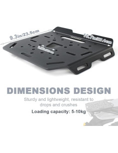 Placa de Soporte de Equipaje Trasero REARACE Royal Enfield Himalayan 450 2024 2