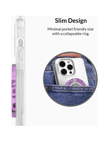 Soporte Magnético Ajustable Velvet Caviar para iPhone 16-12