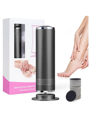 Removedor de Callos Eléctrico Tohecu FCM-08 Negro con 60 Discos