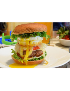 Anillos de Huevo de Silicona Kitchen Essentials - Antiadherentes Multicolor (Paquete de 4) 2