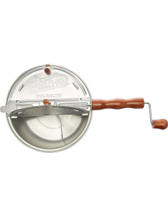 Whirly Pop Popcorn Popper 6L Aluminio Plata Rápido 2