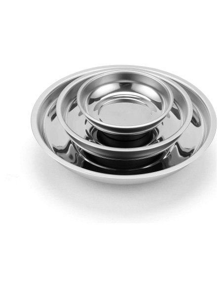 Juego de Bandejas Magnéticas Mayouko 3 Piezas 3" 4" 6"